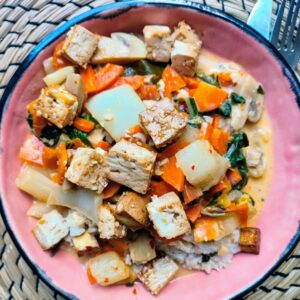 Suggestie van de week: Rode curry met paksoi en champignons