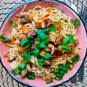 Aziatische 5-kruidenmie met shiitake